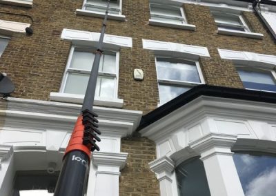 Window cleaners at work